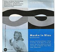 HÜBENER, Ilse / MOOGK, Rosemarie / STRACKE, Karl-Heinz / MANUEL, Peter - Maske in Blau (Operettenquerschnitt) / 36 063