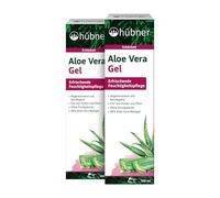Hübner Gel corporal de aloe vera, pack doble (2 x 100 ml)