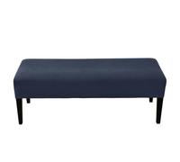 Hueborne Funda De Jacquard For Banco De Piano: Funda Elástica Y Tapizada For Banco Largo, Gruesa Y Sólida, Ideal For Sala De Estar Y Comedor.(Navy)