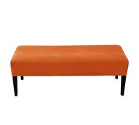 Hueborne Funda De Jacquard For Banco De Piano: Funda Elástica Y Tapizada For Banco Largo, Gruesa Y Sólida, Ideal For Sala De Estar Y Comedor.(Orange)