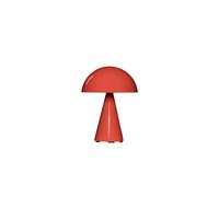 Hübsch Bonita lámpara de mesa LED recargable Mush, rojo claro, altura 20 cm