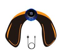 Hüft Muskel Trainingsgerät - 19 Einstellmodi | EMS Booty Toning Patch, Tragbarer Elektrischer Stimulator für Gesäß Home Workout Fitness Geschenk Frauen Männer 1,5h Schnellladung Sport Zubehör