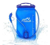 Huehkir de Agua para Senderismo - Almacenamiento Impermeable 1.5L/2L,de Agua Portátil para Depósito | para Ciclismo Bicicleta Camping Caza Mochilero Hombres Mujeres