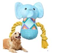 Huehkir Peluche De Elefante | Muñeco Elefante De Peluche - Muñeco Mordedor para Cachorros Juguete para Interiores Diversión contra El Aburrimiento En Casa