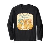 Hueles a arrepentimiento Divertido Patito Vintage Manga Larga