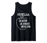 Huelga - Apoyo a los Sindicatos de Maestros Huelgas Camiseta sin Mangas