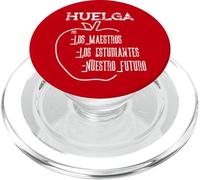 Huelga - Apoyo a los Sindicatos de Maestros Huelgas PopSockets PopGrip para MagSafe