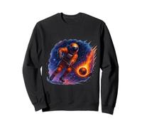 Huelga cósmica de Hockey sobre Fuego Astronauta Sudadera