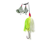 Huelga Rey Premier Plus Buzzbait - la Double Take - PPLBD38-203, Verde Amarillento/Blanco