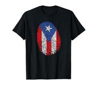 Huella Dactilar ADN de Puerto Rico Camiseta
