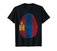 Huella Digital de Mongolia Camiseta