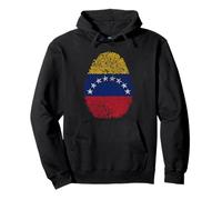 Huella Digital de Venezuela Sudadera con Capucha