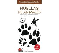 Huellas de animales 20ª edición - Guías desplegables Tundra