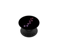 Huellas de Animales Rosas, Gatos Mascotas, Gatitos Patas PopSockets PopGrip Adhesivo