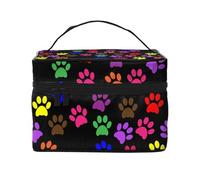 Huellas de Garras, Bolsa de Maquillaje Bolsa de cosméticos Bolsa de artículos de tocador de Viaje portátil Estuche para lápices Bolsa de artículos de tocador