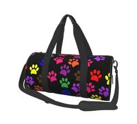 Huellas de Garras, Bolsa de Viaje de Gran Capacidad, Bolso Redondo, Bolsa de Viaje Deportiva, Bolsa de Mano, Bolsa de Fitness