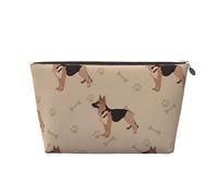 Huellas de Patas de Pastor alemán, Bolsa de artículos de tocador Bolsa de Maquillaje Bolsa de cosméticos Bolsa de artículos de tocador de Viaje portátil