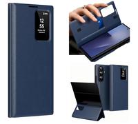 Hülle Flip Funda para Z Trifold Case + Smart View + Card Slot Wallet Cover + Stand,Folio Cuero Cáscara para Samsung Galaxy Z Trifold(6)