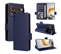 Hülle Flip Funda para Z80 Ultra Carcasa Magnetic Closure,Textura Cuero Folio Cover Stand Case para ZTE Nubia Z80 Ultra(3)