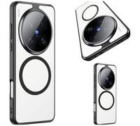 Hülle Frosted Translucent Funda para Vivo X200 Ultra Slim Carcasa,Wireless Charging Skin Feel Case Bumper Cover para Vivo X200 Ultra(1)