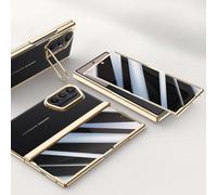 Hülle Funda para Fold7 Carcasa Premium Cuero + Hinge + Folding Lens Bracket + Privacy Film,Slim Bumper Case para Samsung Galaxy Z Fold7(5)