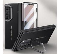 Hülle Funda para Fold7 Carcasa TPU Frame + PC Hinge + Folding Lens Bracket + Glass Film,Cuero Bumper Case para Samsung Galaxy Z Fold7(2)