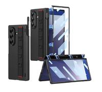 Hülle Funda para Fold7 Case + Bolígrafo + Glass Film + Pen Holder Hinge + Wristband,Bumper Cover para Samsung Galaxy Z Fold7(1)