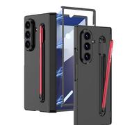 Hülle Funda para Fold7 Case + Bolígrafo + Glass Film + Pen Slot + Hinge,Bumper Cover para Samsung Galaxy Z Fold7(10)