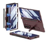 Hülle Funda para Fold7 Case + Bolígrafo + Glass Film + Pen Slot Hinge + Stand,Bumper Cover para Samsung Galaxy Z Fold7(3)