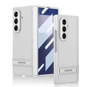 Hülle Funda para Fold7 Case Glass Film + Stand + Hinge + Metal Lens Ring + Wireless Charging,Cuero Bumper Cover para Samsung Galaxy Z Fold7(4)