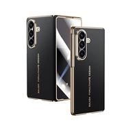 Hülle Funda para Fold7 Case + Hinge + Built-in Wireless Charging + Glass Film,Cuero Cover Bumper Shell para Samsung Galaxy Z Fold7(3)