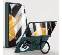 Hülle Funda para Magic V3 Cáscara + Glass Film + Hinge + 360°Rotating Ring Bracket + Wireless Charge,Bumper Case Cover para Honor Magic V3(3)