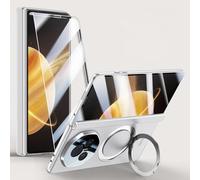 Hülle Funda para Magic V3 Cáscara + Glass Film + Hinge + 360°Rotating Ring Bracket + Wireless Charge,Bumper Case Cover para Honor Magic V3(4)