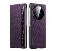 Hülle Funda para Magic V3 Magnetic Flip Case View Window + Wireless Charge,Carbon Fibre Folio Cover para Honor Magic V3(1)