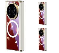 Hülle Funda para Mate XT Clear Case + Double Hinge + Wireless Charge,Bumper Cover para Huawei Mate XT Ultimate(2)