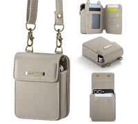 Hülle Funda para Mix Flip Carcasa + Straps Universal Wallet Leather Bolsa de Hombro,Multi-Function Mini Bag Case para Xiaomi Mix Flip(2)