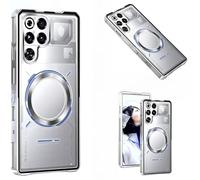 Hülle Funda para RedMagic 11 Pro Transparent Case + Wireless Charge,Metal Lens Cover Clear Bumper Shell para ZTE Nubia RedMagic 11 Pro(1)