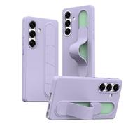 Hülle Funda para S26 Plus Case + 3 Botones NFC Inteligentes + Correa de Muñeca y Soporte + Alloy Lens Ring,Stand Grip Cover para Samsung Galaxy S26 Plus(3)
