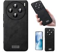 Hülle Funda para Vivo X200 Ultra Carcasa Texture Cuero Cap,Slim Case Skin Feel Bumper Cover para Vivo X200 Ultra(4)