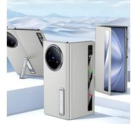 Hülle Funda para X Fold5 Magnetic Flip Carcasa View Window Bracket,Kickstand Cuero Folio Case para Vivo X Fold5(2)