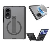 Hülle Funda Semitransparente Mate para Fold8 Soporte Case(Negro)
