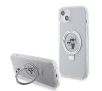 Funda para iPhone 15 Plus TPU Ring Stand Karl et Choupette