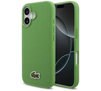 Hülle Hardcase Lacoste Iconic Petit Pique Verde Logo Magsafe iPhone 17