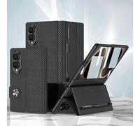 Hülle Magnetic Closure Flip Funda para Fold8 Case Cuero + Pen + Glass Film + Wireless Charging,Folio Cover Shell para Samsung Galaxy Z Fold8(5)