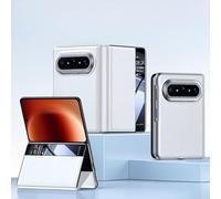 Hülle Magnetic Flip Funda para Pura X MAX Case Cuero + Stand + View Window,Folio Cover Shell para Huawei Pura X MAX(1)