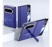 Hülle Magnetic Flip Funda para Pura X MAX Case Cuero + Stand + View Window,Folio Cover Shell para Huawei Pura X MAX(10)