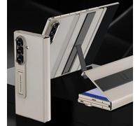 Hülle Magnetic Flip Funda para Z Trifold Case Cuero + Stand,Folio Cover Shell para Samsung Galaxy Z Trifold(5)