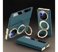 Hülle Smart Window Flip Funda para X Fold6 Rotating Stand Case(Azul)