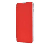 Hülle® Ultra Thin PU TPU Flip Case with Card Slot and Stand Function for Samsung Galaxy Note 10/Samsung Galaxy Note 10 5G(Red)
