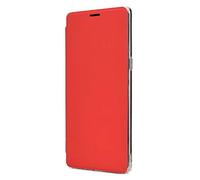 Hülle® Ultra Thin PU TPU Flip Case with Card Slot and Stand Function for Samsung Galaxy Note 8(Red)